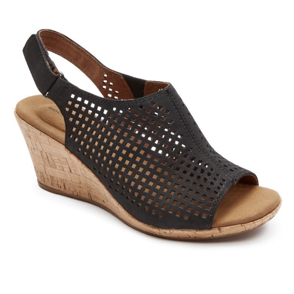 Rockport WOMEN'S BRIAH PERFORATED SLINGBACK SANDAL *